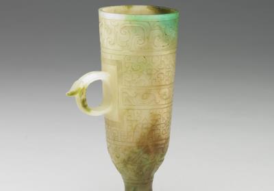 图片[3]-Jade Cup, early to middle Western Han dynasty, 206-74 BCE-China Archive